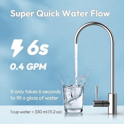 AUCMA Water UWater 1 Ultrafiltration Under The Sink Water Filter 3-Stage