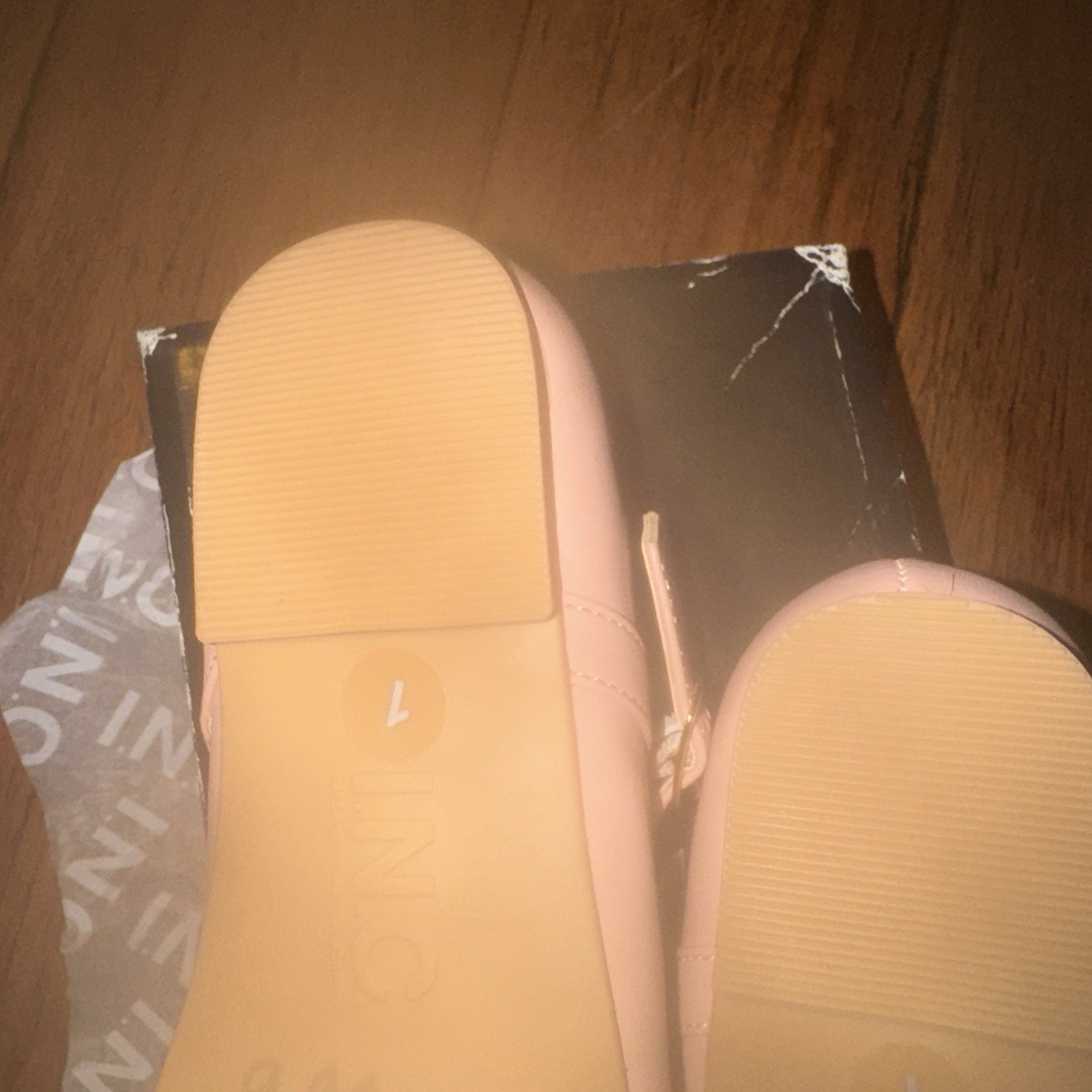 Inc International Concepts Big Girls Evie Flats 1 M  New In Box