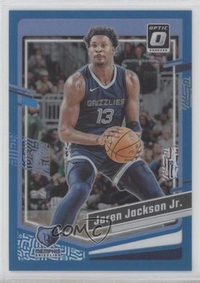 2023-24 Panini Donruss Optic Aqua Prizm 52/249 Jaren Jackson Jr #181 14rh