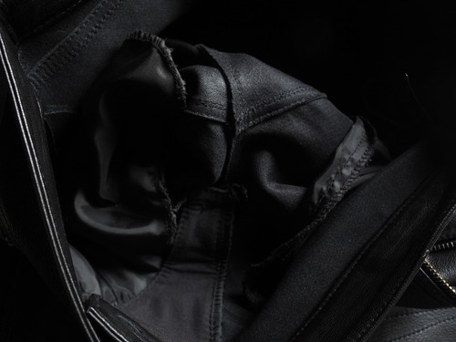 Wilsons Leder Skinny Motorrad Reithose Mid Rise Biker Reißverschluss Manschette schwarz Größe 6 - Bild 5 von 7