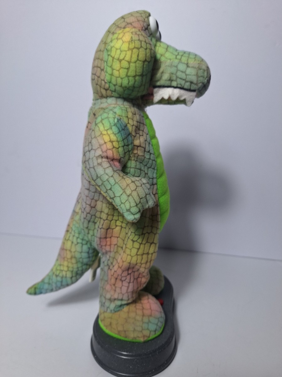 Crocodile Rock ぬいぐるみ Vintage Gemmy Crocodile Rock Singing Dancing Alligator Toy Plush