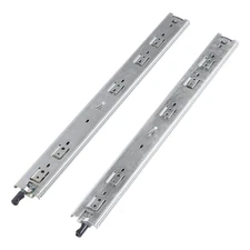 22 Inch Ball Bearing Drawer Slides Heavy Duty 150 Lbs Locking Full Extension