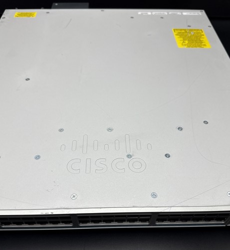 CISCO C9300-48UXM-A 48-Port Multigigabit UPOE Switch /w C9300-NM-8X & 1x PSU - Picture 5 of 8