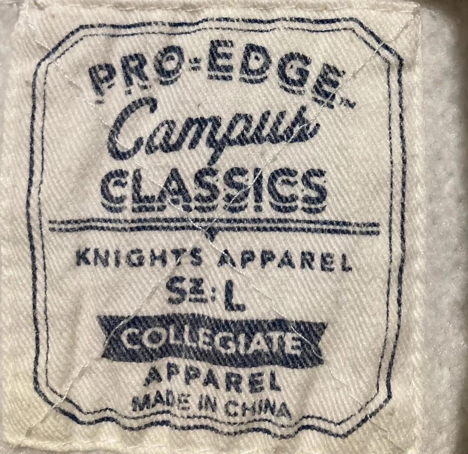 Michigan Wolverines Sweatshirt Pro Edge Classics Large VINTAGE HARD TO FIND!  - Image 2 of 3