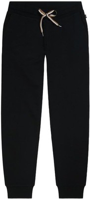 Hugo Boss Mens C Larsen 300 Black Cotton Cuff Bottoms Track Pants Activewear