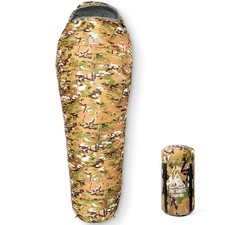 Sleeping Bag, Survival Gear, 32°F Cold Weather Mummy Sleeping Bag for Camping...