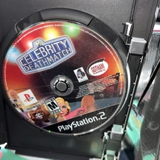 MTV CELEBRITY DEATH MATCH (SONY PLAYSTATION 2. 2003. Not In Original Box