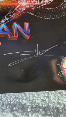 Tom Holland Signed 27x40 Spider-Man No Way Home Movie Poster