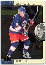 1995-96 SP #166 Oleg Tverdovsky Winnipeg Jets