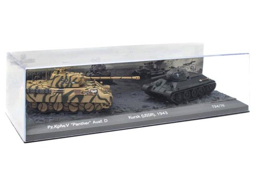 Salvat 1/72 Panther vs T-34 set 2 pezzi - Foto 2 di 2