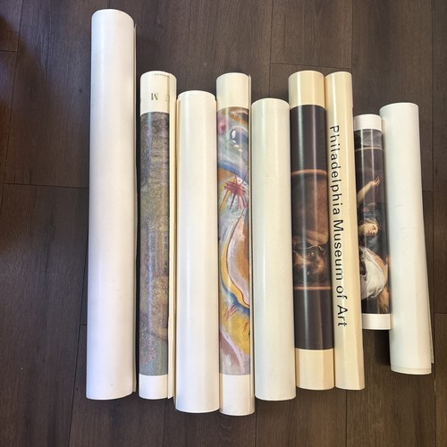 Philadelphia Museum Of Art 9 Posters 1989-late 90s