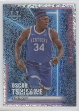 2022 Bowman U Best Neon Neophytes Speckle Refractor Oscar Tshiebwe #NN-17 11s9