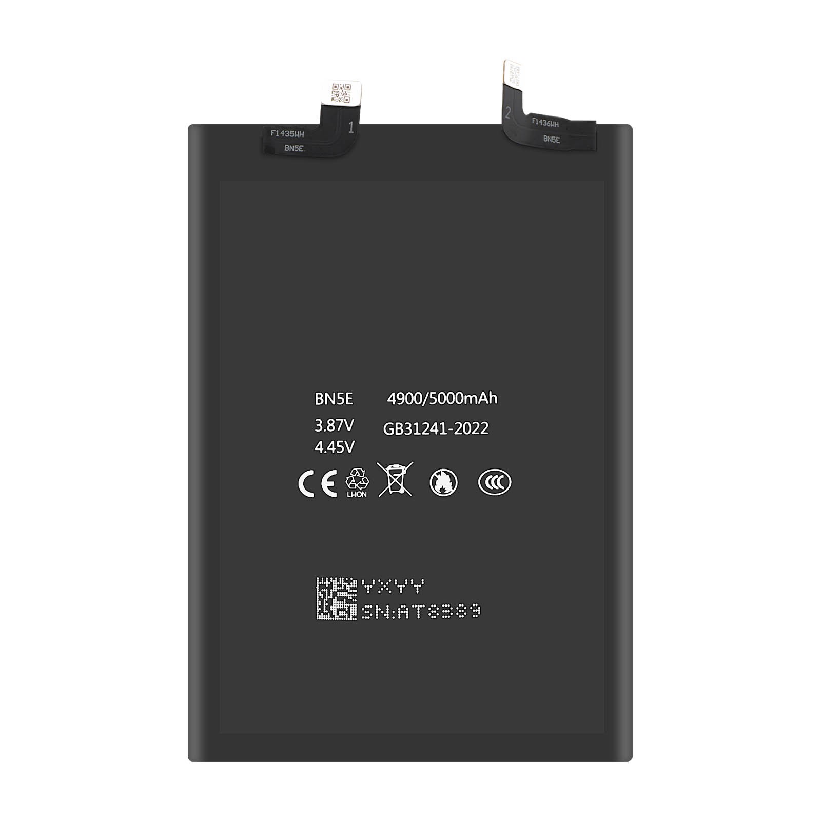 Batterie pour Xiaomi Redmi Note 11 Pro Clappio 5000 mAh conçue avec des matériaux premium