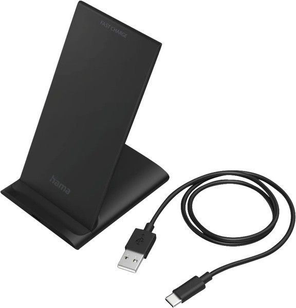 Wireless Charger QI-FC10S 10W Qi LadegeräT USB-C Schwarz Handy-image