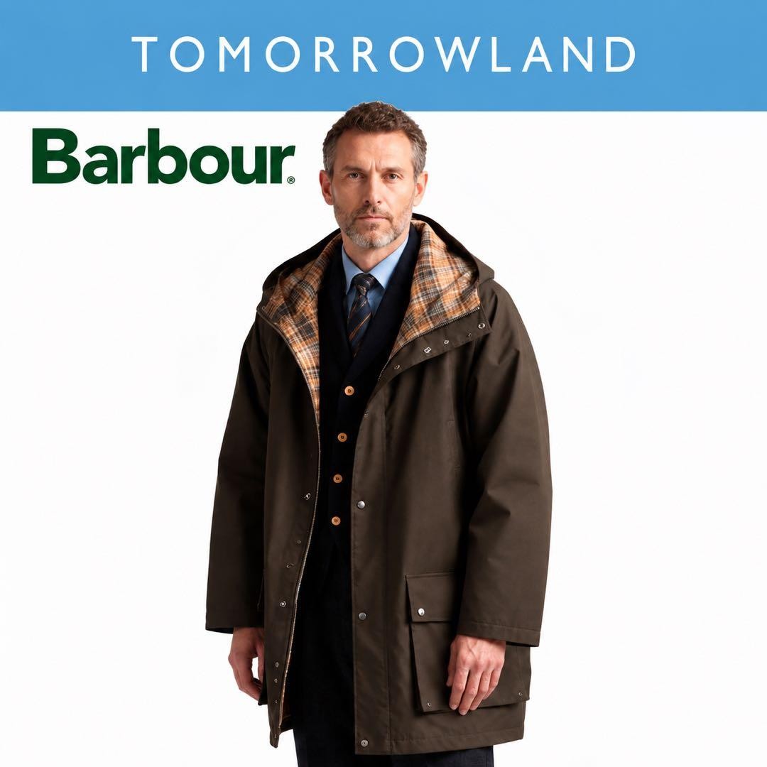 Barbour x TOMORROWLAND Hooded Coat, , Stylish, Lightweight, Japan Sale