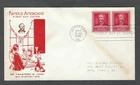 United States sc 875 FDC Crawford Williamson Long First Day Cover 1940
