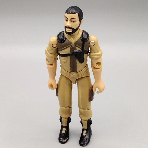 1984 GI Joe Tan Clutch v2 Vamp Mark II Driver Figure Only Vintage Hasbro 80s