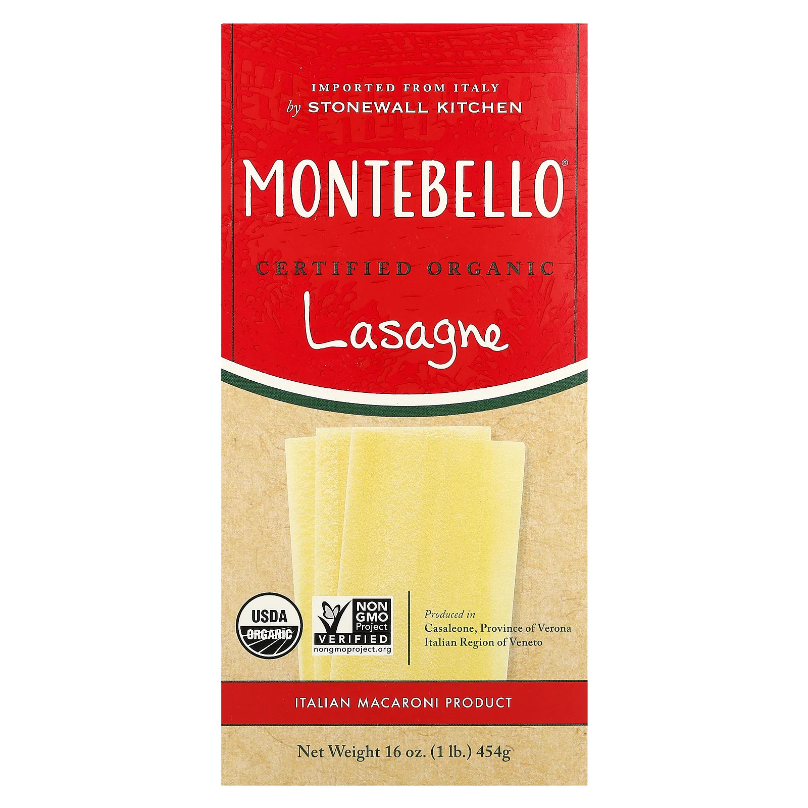 Органическая лазанья 16 унций 454 г 2690₽