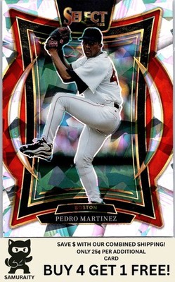 Pedro Martinez 2025 Panini Select #6 Ice Prizms Near Mint or Better