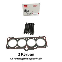 Zylinderkopfdichtung 2 Kerben+Schrauben FüR VW 1.6 TD MF ME JR CY 1C 819.824 068