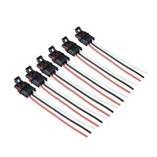 Pulse Power Plug Connector Pigtail Compatible with 18-24 Red Black White