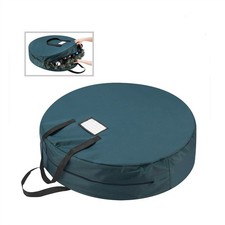 Wreath Storage Bag 36" Round Protect Christmas Artificial Wreaths  Garland