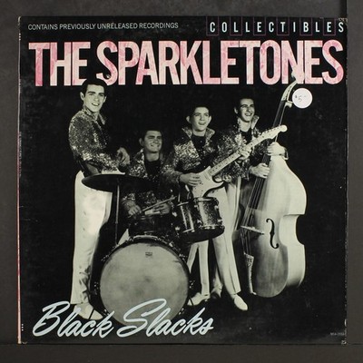 SPARKLETONES: black slacks MCA 12