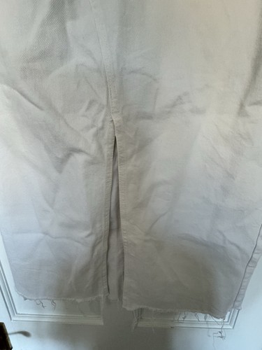 Mango White Denim Skirt Size M - Picture 7 of 7