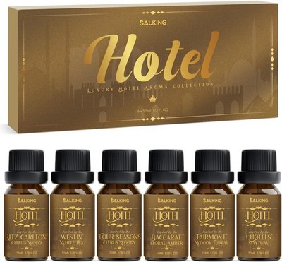 SALKING Hotel Diffuser Oil, Luxury Hotel Fragrance Oil Gift Set, Premium Essenti