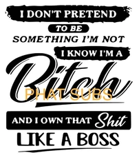 Sublimation Print Like A Boss Ready to Press Heat Transfer