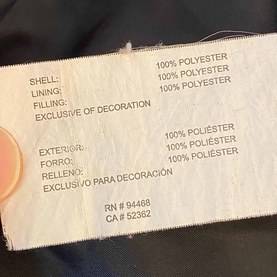 Chaqueta acolchada negra para mujer Nautica con capucha resistente al agua talla grande Foto 4 de 4