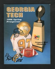 1998 Georgia Tech Football Spring Prospectus  M2774