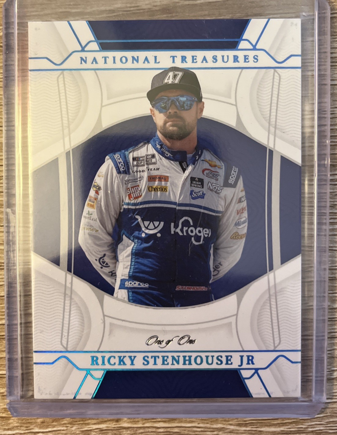 2022 Ricky Stenhouse National Treasures # 1/1 One Of One!
