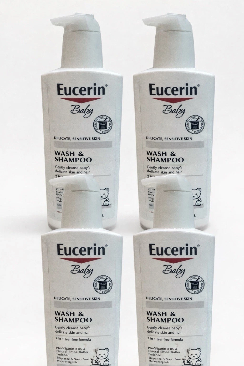 LOT (4) EUCERIN BABY WASH & SHAMPOO 2IN1 TEAR-FREE FRAGRANCE-FREE 13.5 FL OZ
Opens in a new window o