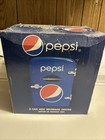 Pepsi Mini Refrigerator Portable Cooler Compact Travel Fridge 6-Cans Blue NEW