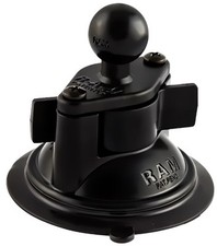 RAM Mount Locking Suction Cup with 1.0 inch Ball Metal Plate