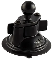RAM Mount Locking Suction Cup with 1.0 inch Ball Metal Plate