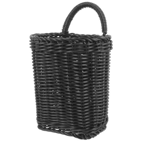 Wall Basket Door Back Hanging Basket Kitchen Bathroom Wall Storage Basket - Picture 8 of 12
