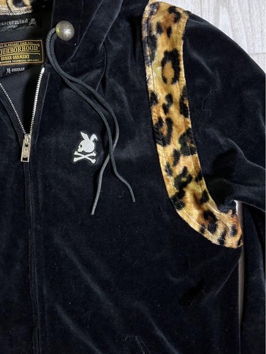 NEIGHBORHOOD SENSE × Mastermind Japón Colaboración Sudadera con Capucha con Cremallera Japón Años 2010 - Imagen 3 de 6