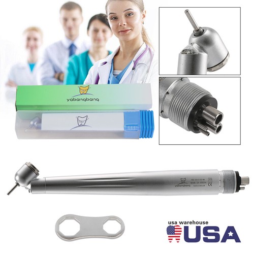 NSK Style Dental LED E-Generator 45 Grad Chirurgisches Hochgeschwindigkeitshandstück 4 Löcher - Bild 22 von 22