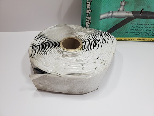 Nu Calgon 4217 12 Black Cork Tite Insulation Self Adhesive Tape 2 X 30 EBay