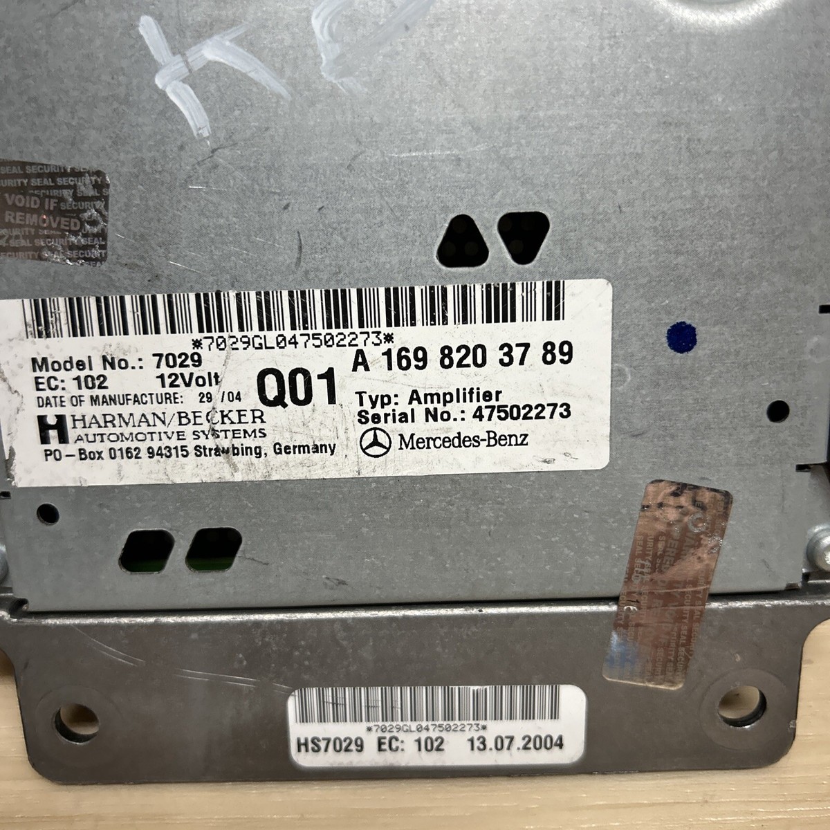 HM1159出品 05-09 Mercedes W209 CLK500 CLK350 C350 HARMAN BECKER