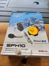 SENA SPH-10 Bluetooth Stereo Headset and Intercom System SPH10-10