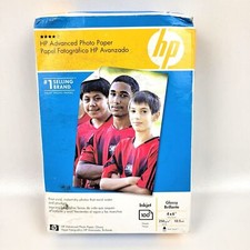 HP Advanced Photo Paper Glossy Inkjet 100 Sheets 4X6 Q6638A Borderless 2007 NOS