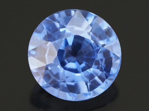 NATURMINE - RUNDER SATTER BLAUER CEYLON-SAPHIR 0,59 CTS.
