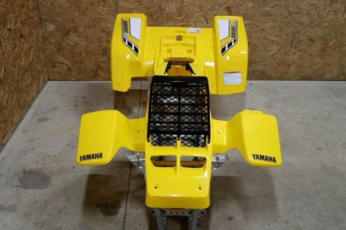 Yamaha Banshee fenders gas tank plastic grill graphics BLACK YELLOW 2006 50th - Picture 5 of 12