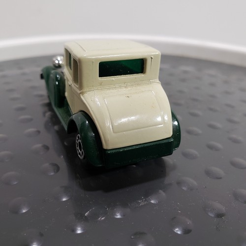 VINTAGE 1979 MATCHBOX #73 MODEL 'A' FORD W/ OEM BOX LESNEY ENGLAND GREEN WHITE - Picture 3 of 10