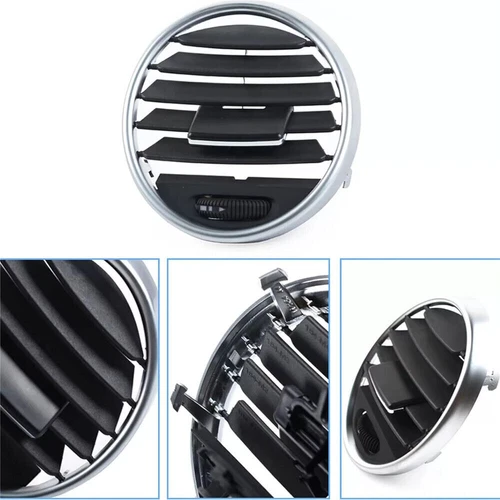 Black Front Middle Air AC Vent Grille Panel For 05-12 Mercedes ML GL Class W164 - Bild 4 von 8