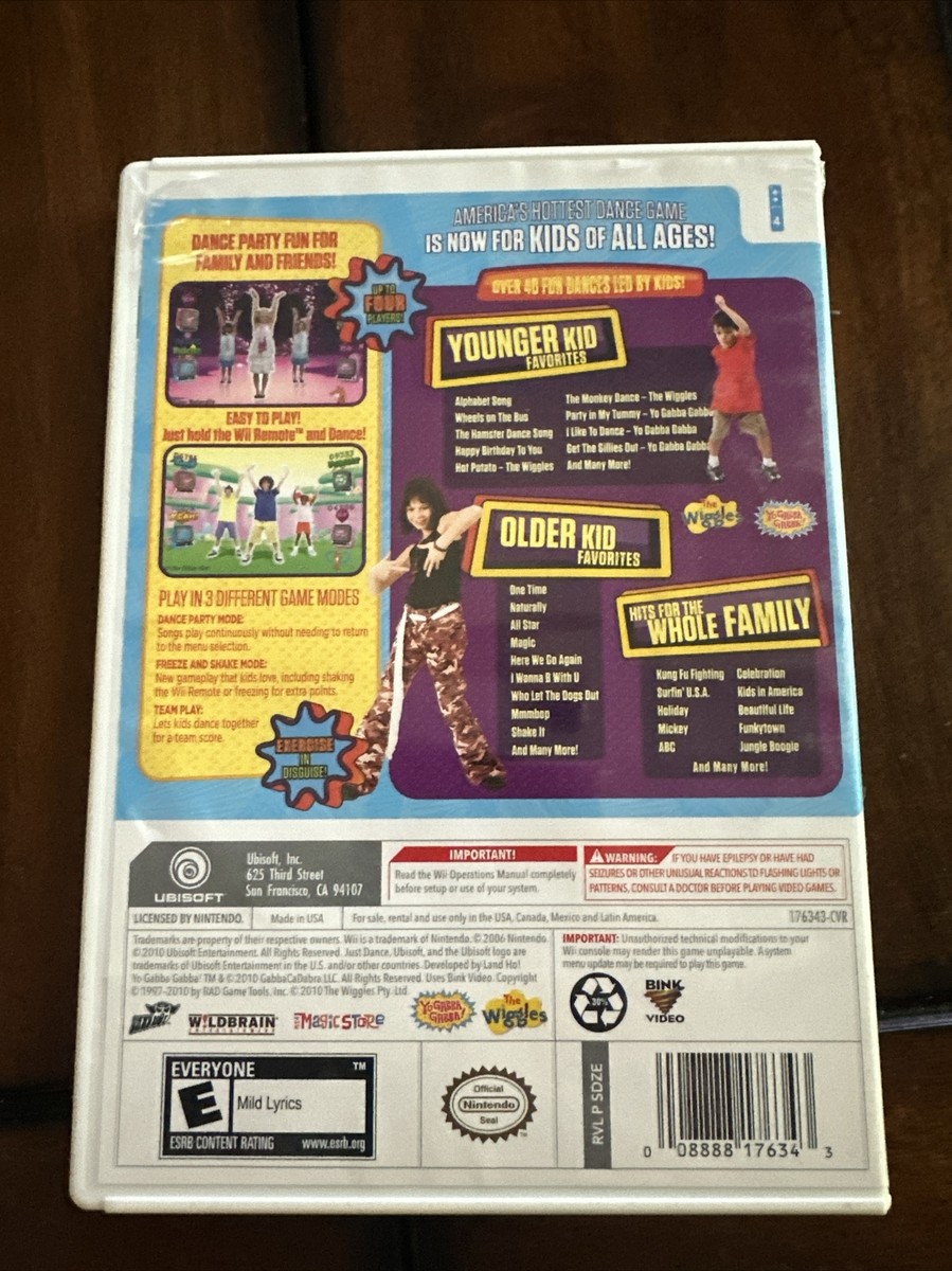 Ubisoft Just Dance Kids Wii Game 2010 8888176343| eBay
