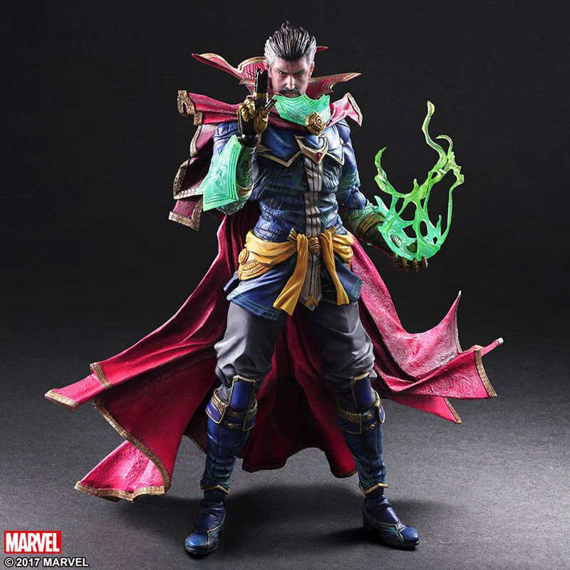 Play Arts Kai marveI Doctor Strange Figura de Acción Colección Juguete Modelo Caja Regalo Foto 3 de 4